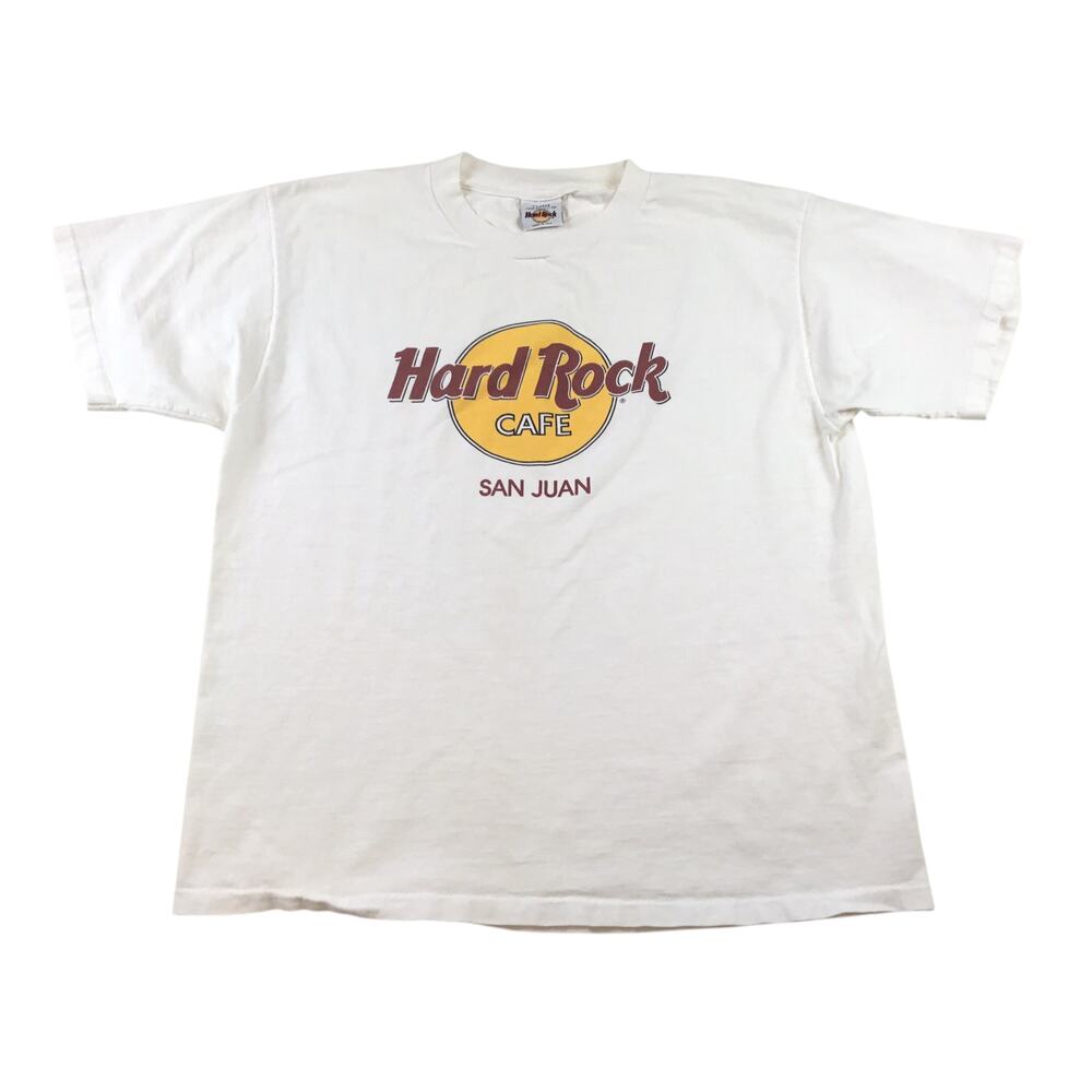 Hard Rock Cafe T-Shirt San Juan Vintage Classic Logo X-Large